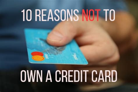 10 Reasons Not To Have A Credit Card Toughnickel