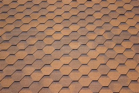 Texture Flexible Roofing Tile Hexagonal Material Stock Image Image