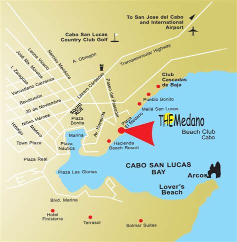 Cabo San Lucas Mexico Map Maps Catalog Online