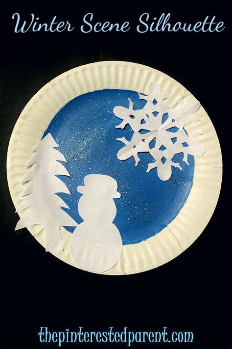 Paper Plate Winter Crafts The Pinterested Parent