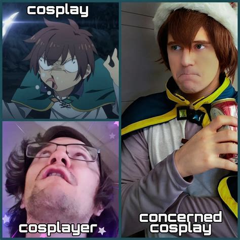 I Shamelessly Jumped On The Cosplay Meme Cosplay Self Rkonosuba