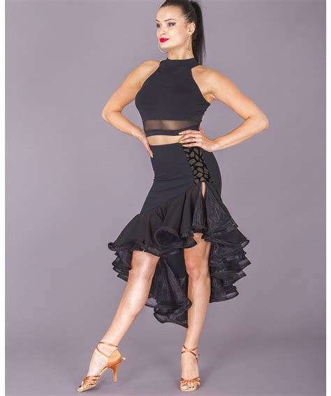 Julianna Skirt Salsa Dress Dance Outfits Dancesport Dresses