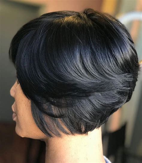 New Hairstyle Really Short Haircuts For Black Women Hair Ponytail