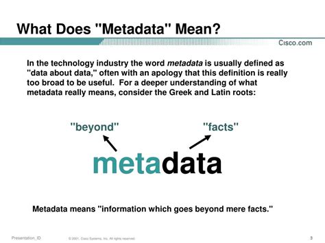 Ppt Introduction To Metadata Powerpoint Presentation Free Download Id