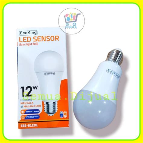 Jual Lampu Sensor Ecoking 10watt E27 Lampu Led Sensor 12watt Light