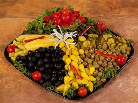 Great savings & free delivery / collection on many items. Pickle and Olive tray | Shower Food Ideas | Pinterest ...