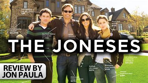 The movie revolves around the joneses, a seemingly perfect family, who are the envy of their posh, suburban neighborhood filled with all the trappings of the upper middle class. The Joneses -- Movie Review #JPMN - YouTube