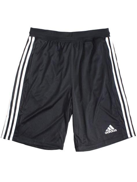 Adidas Mens D2m 3 Stripes Climalite Shorts