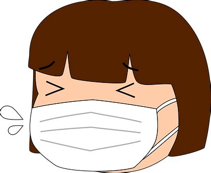 Terdapat filter untuk menyaring udara yang anda hirup. Gambar Kartun Orang Pakai Masker Perempuan | Ideku Unik