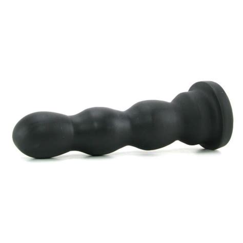 Tantus Buck Silicone Butt Plug Black Sex Toys At Adult Empire