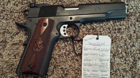 Springfield 1911 A1 Range Officer For Sale At