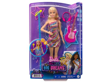 Ripley MuÑeca Barbie Big City Big Dreams Cantante Malibu