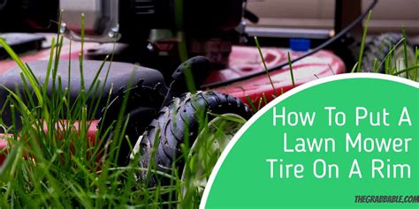 Here's a little diy from hubby, just in case you ever need to get a tire back on a rim that slipped off the bead. How To Put A Lawn Mower Tire On A Rim - Easy Guide