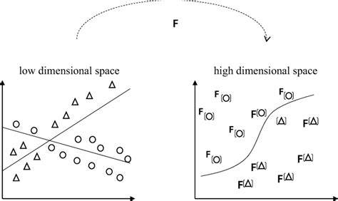Mapping Data From Low Dimensional Space To High Dimensional Space By