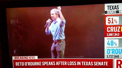 Beto Orourke Speaks Drops The F Bomb After Loss In Texas Senate