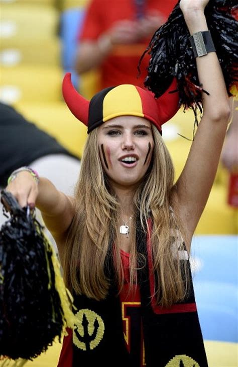Belgian World Cup Fan Axelle Despiegelaere Lands Modelling Contract