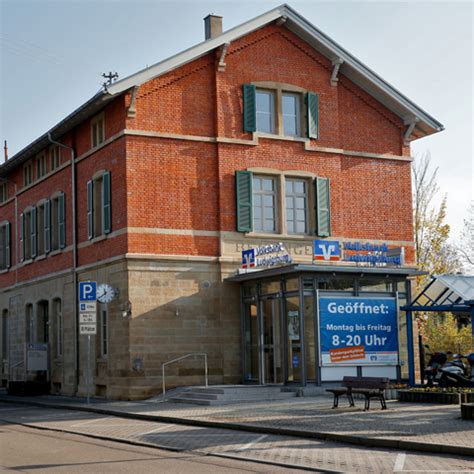 Unterwegs mit der freiberger eisenbahn. Volksbank Ludwigsburg eG, Filiale Freiberg in Freiberg am ...