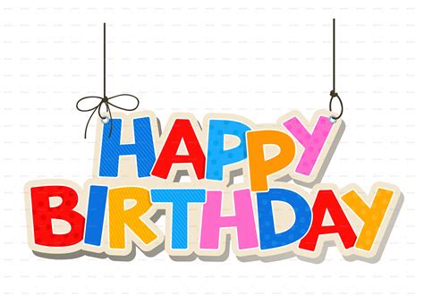 Designs Happy Birthday Png Transparent Background Free Download Freeiconspng