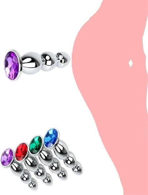 Sexy Costumes Stainless Steel Sexy Toys Long Anal Plug Large For Men