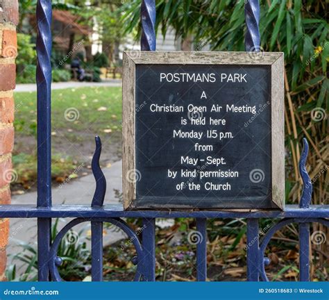 Postmans Park Opposite the Former King Edward Building, the Former Main