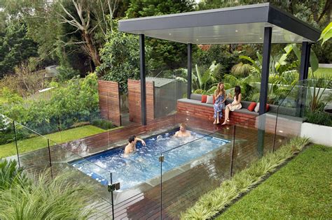 Modern Nice Design Of The Outdoor Spa Landscaping Ideas That Has Back Yard Pinterest