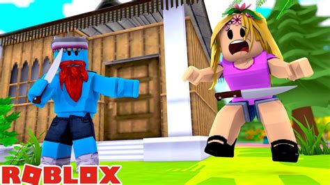 Little Kelly And Sharky In A Knife Fight Sharky Roblox Youtube