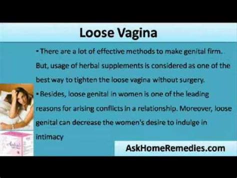 Choose The Best Way To Tighten Loose Vagina Without Surgery YouTube