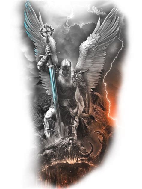 Angel Warrior Tattoo Guardian Angel Tattoo Warrior Tattoos Angel Tattoo Men Angel Back