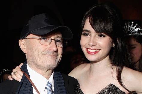 The Song Genesis Phil Collins Wrote For His Daughter Lily Collins