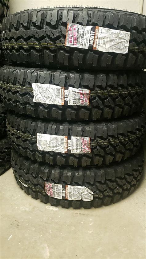 16 Inch Mud Tires Eldorado Mud Claw Extreme Mt 2358516 600 Obo For