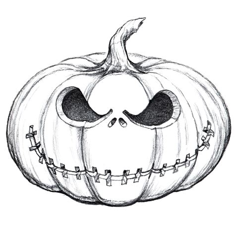 Cool Pumpkin Drawings Free Download On Clipartmag