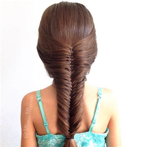 Mermaid Fishtail Braid By Mimiamassari Beautiful Hair Hair Styles
