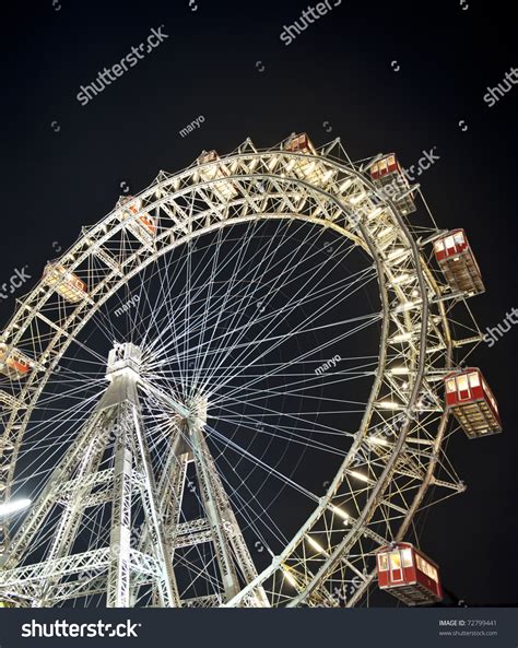 Wiener Riesenrad In Prater Oldest And Biggest Ferris Wheel In Austria