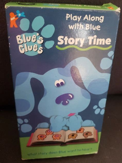 Blues Clues Story Time Vhs 1998 97368388833 Ebay