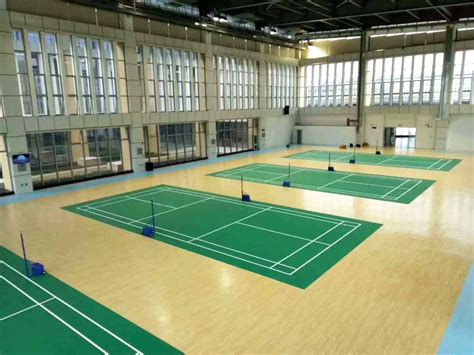 2021 Indoor Pvc Tennis Court Cover Table Tennis Court Flooring Vinyl Badminton Flooring Mat