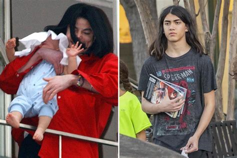 Michael Jacksons Son Blanket 16 Makes Rare Public Appearance To Buy