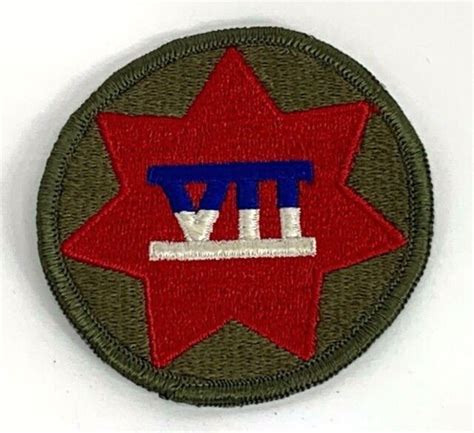 Us Army Vii Corps Patch Ebay