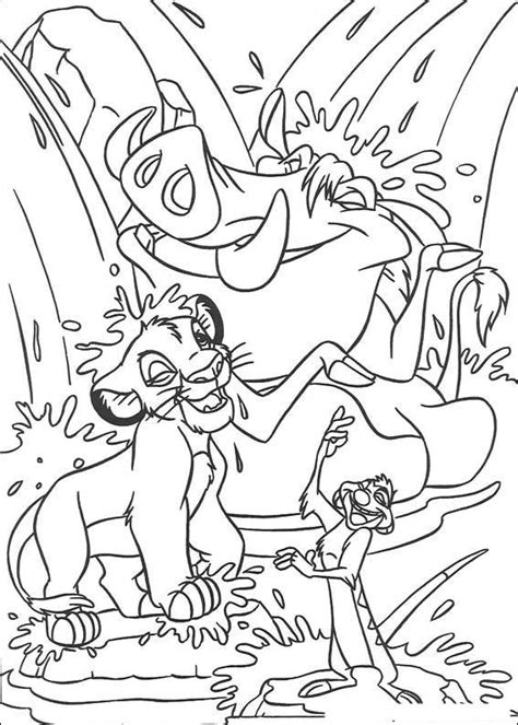 Coloring is a great activity for your little lion cub. Lion King Coloring Pages