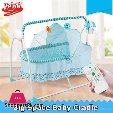 Primi Electric Baby Cradle Smart Electric Infant Swing Baby Swing Bed
