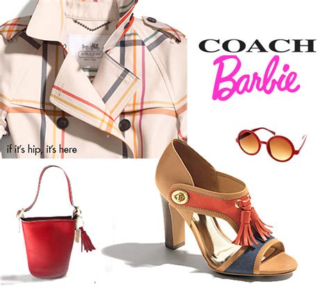 Barbie Coach Doll Sports The Tiniest Bag From The Designer