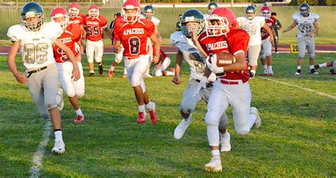 Apache Freshman Football Finishes Undefeated Season As Cmac Champs