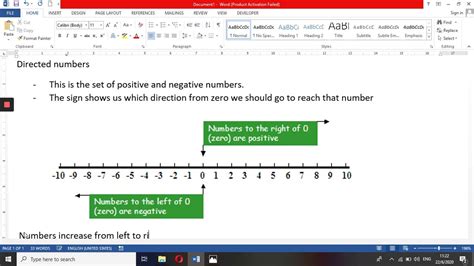 Directed Numbers Positive And Negative Numbers Zimsec Form 1 Youtube