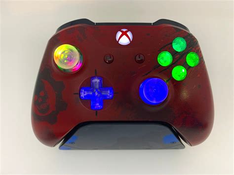 Edición Limitada Gears Of War Xbox One Controller W Color Etsy