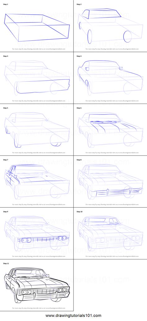 Https://tommynaija.com/draw/how To Draw A 1967 Chevy Impala Step By Step