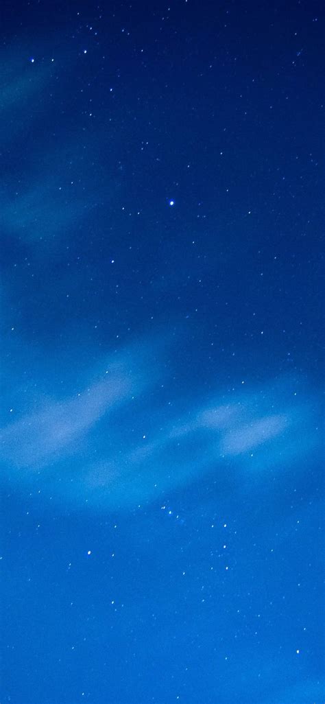 Download Night Sky Blue Iphone Wallpaper