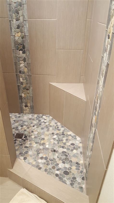 Pebble tile floors are uncomfortable. 563 best Bathroom Pebble Tile and Stone Tile Ideas images ...