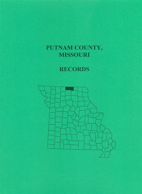 Putnam County Missouri Records Mountain Press And Southern Genealogy Books