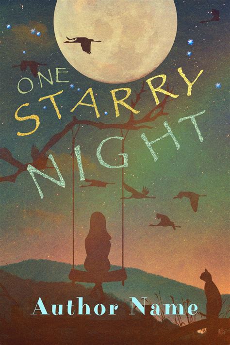 One Starry Night The Book Cover Designer