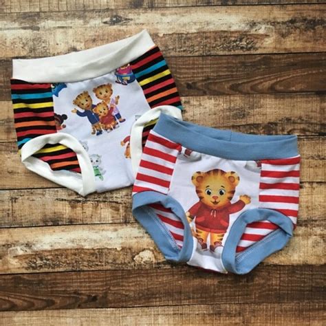 Daniel Tiger Underwear Girl Underwear Boy By Littletush On Etsy