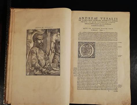 De Humani Corporis Fabrica Libri Septem By Vesalius Andreas Good
